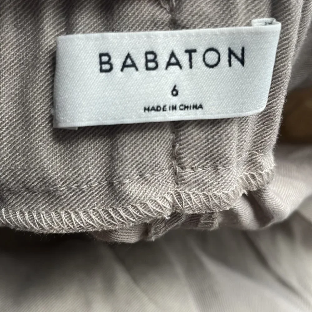 Aritzia Babaton Cohen Pant Linen trouser office event vacation sz 6